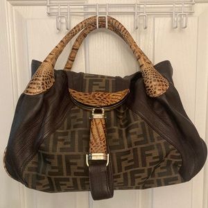 Vintage Fendi Zucca Spy Bag